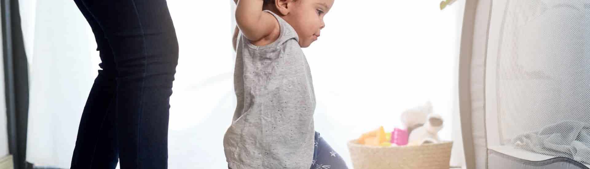 Stappende baby: Trage ontwikkeling bij je baby