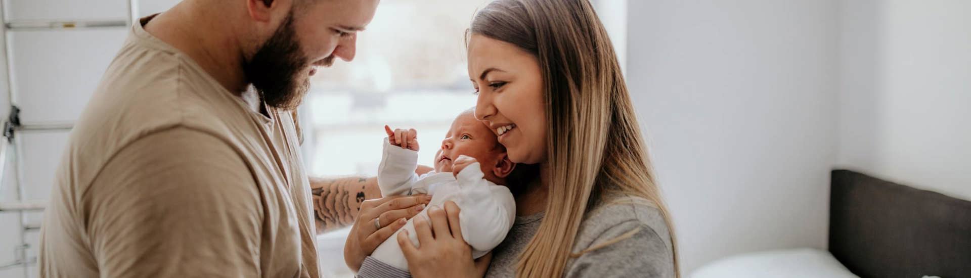Ouders verzorgen baby: wat gebeurt er met je relatie?