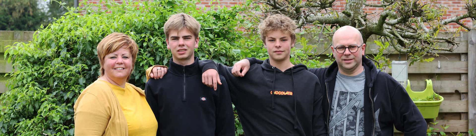 Cinthya en Peter met kinderen: ouderschap na scheiding