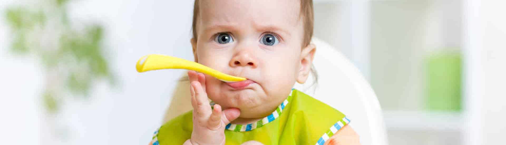 Peuter is kritisch over gezonde voeding