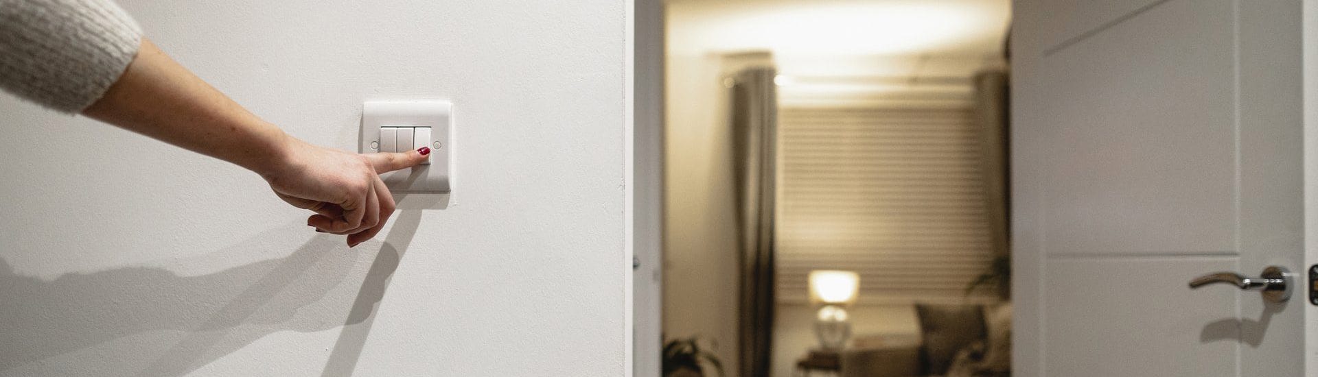 Licht uitdoen is een energiezuinige houding