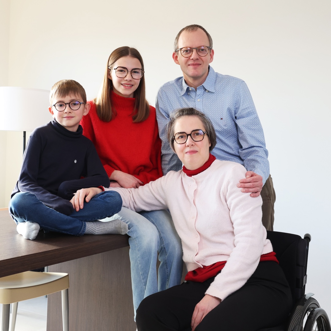 Gezin Van De Maand Verlamming Mama Benedicte