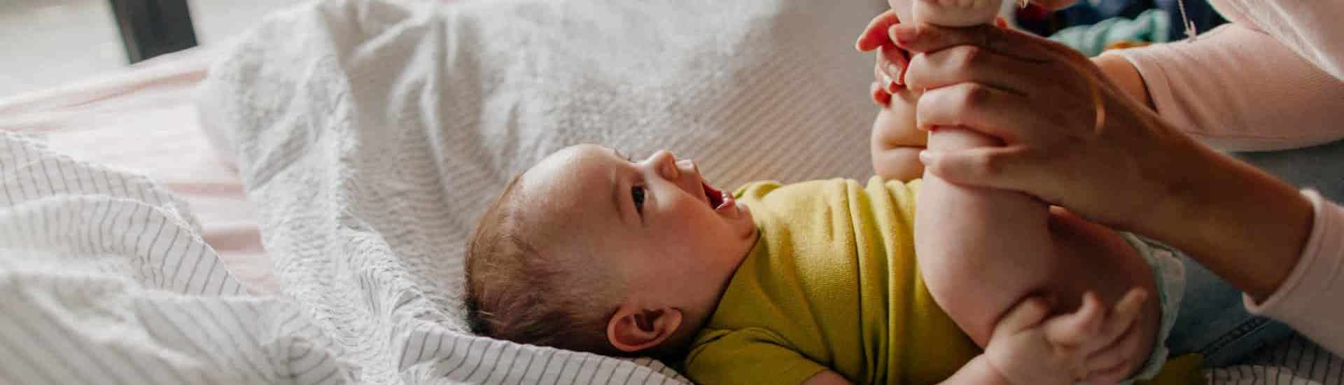 Baby en mama: Voor het eerst naar de crèche met tranen... bij mama en papa 